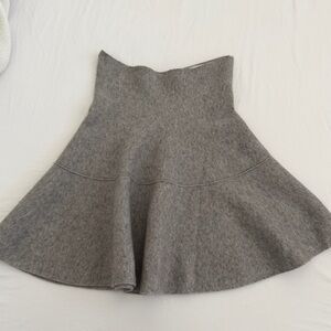 Zara Knit Gray Women's Skirt